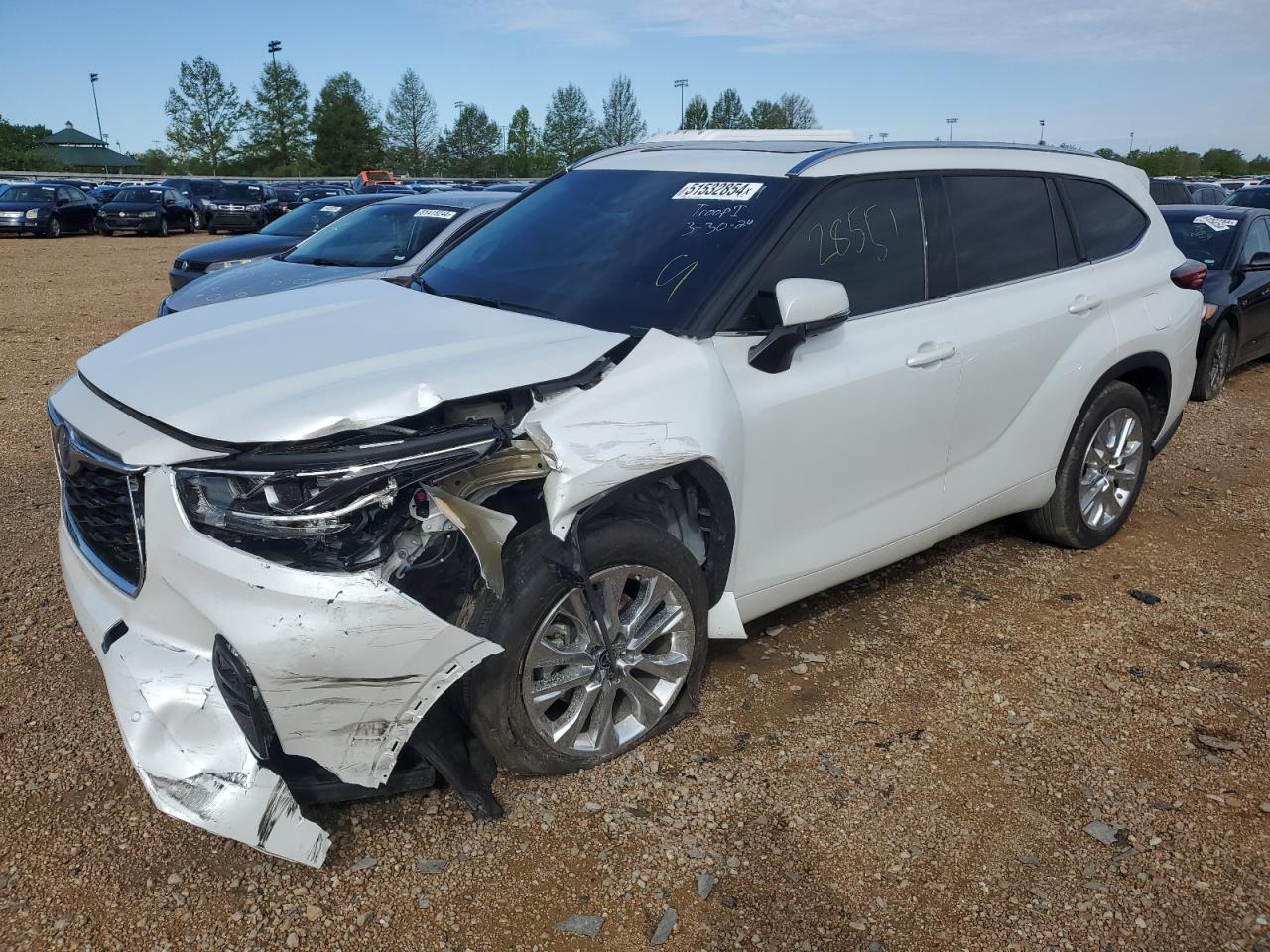 2023 TOYOTA HIGHLANDER HYBRID LIMITED VIN:5TDYARAH1PS018331