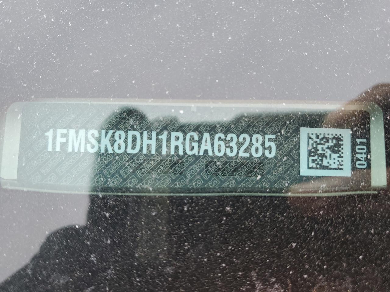 2024 FORD EXPLORER XLT VIN:1FMSK8DH1RGA63285
