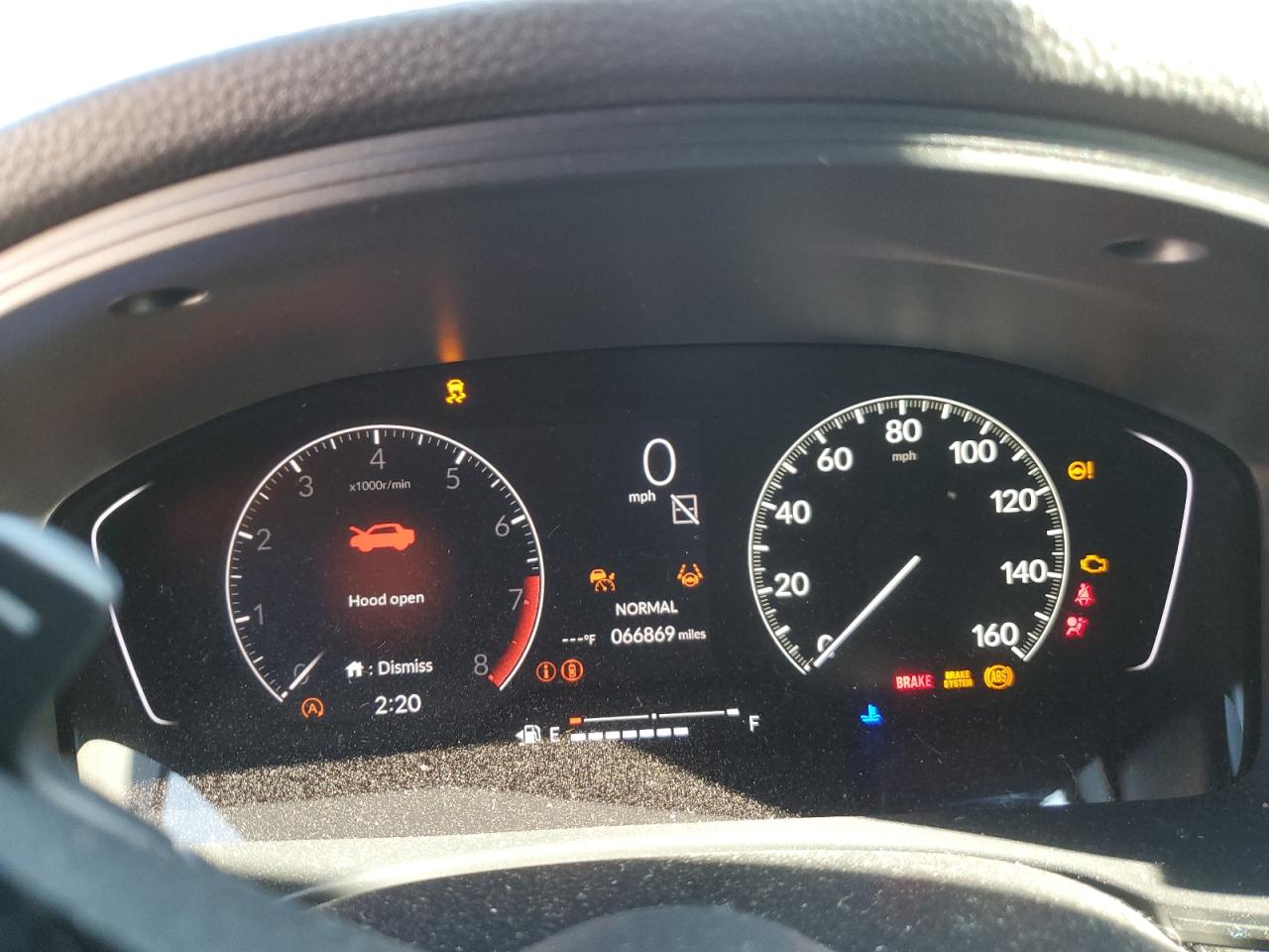 2022 HONDA CIVIC SPORT VIN:2HGFE2F52NH602171