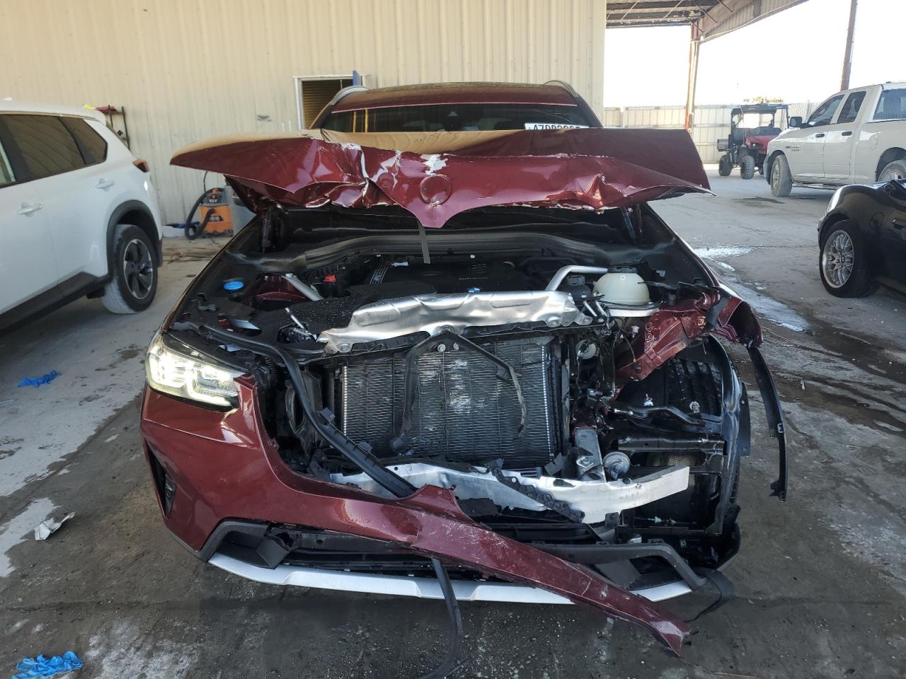 2022 BMW X3 SDRIVE30I VIN:5UX43DP02N9N15315