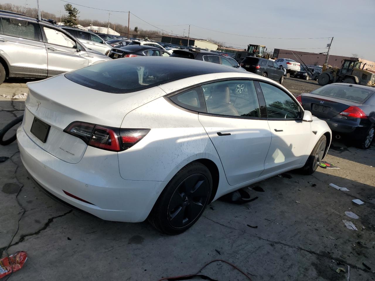 2022 TESLA MODEL 3  VIN:5YJ3E1EB1NF157642