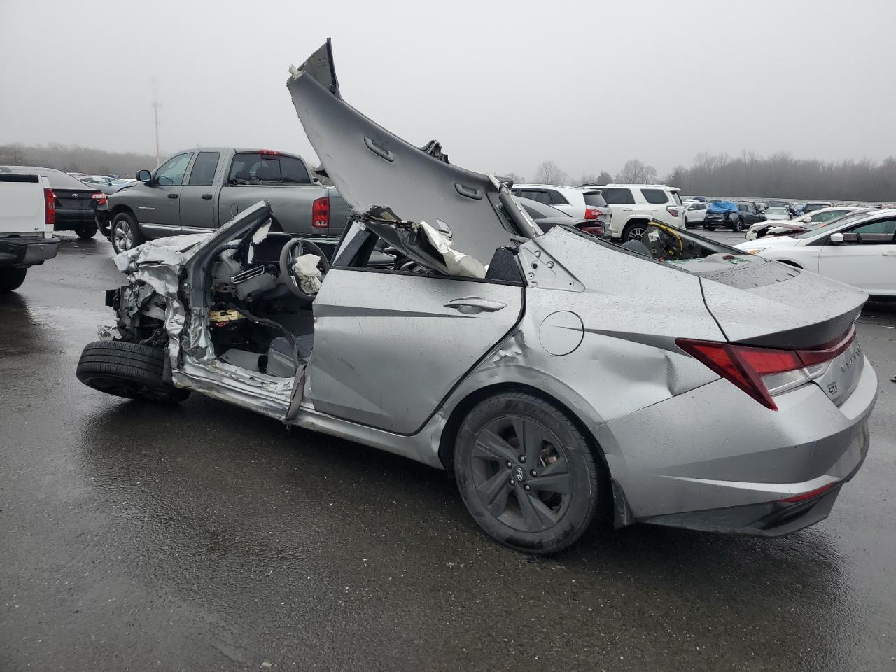 2022 HYUNDAI ELANTRA SEL VIN:5NPLS4AG2NH083497