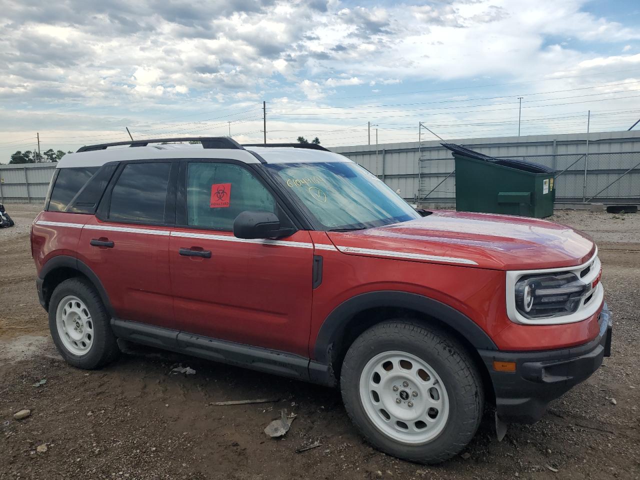 2023 FORD BRONCO SPORT HERITAGE VIN:3FMCR9G63PRD80829