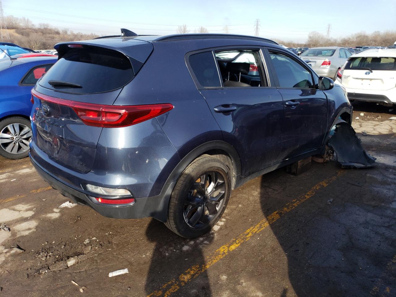 2022 KIA SPORTAGE S VIN:KNDP6CACXN7957533