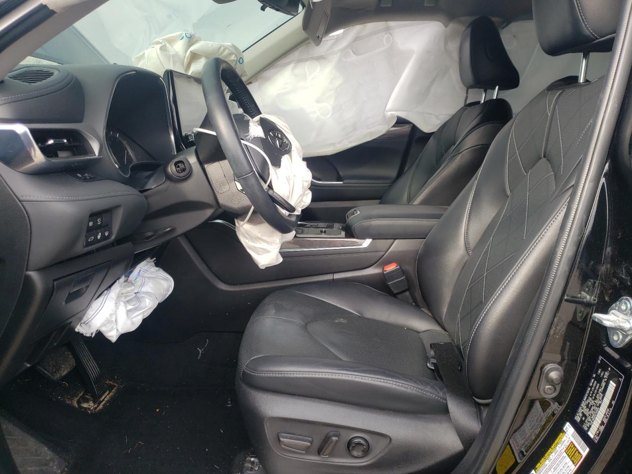 2022 TOYOTA HIGHLANDER PLATINUM VIN:5TDFZRAH4NS109994