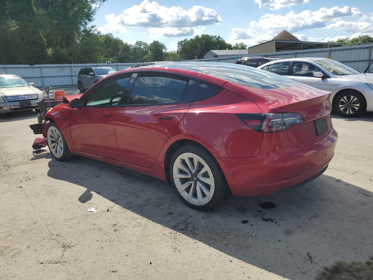 2022 TESLA MODEL 3  VIN:5YJ3E1EB8NF186538