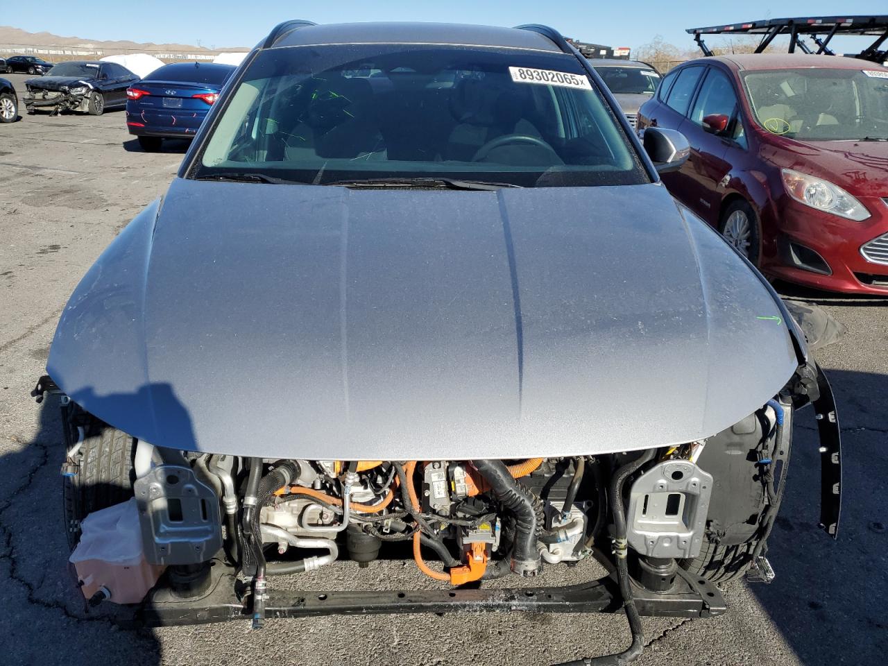 2022 HYUNDAI TUCSON BLUE VIN:KM8JBCA11NU053146