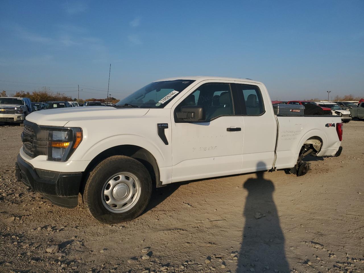 2023 FORD F150 SUPER CAB VIN:1FTEX1EB6PKD60485