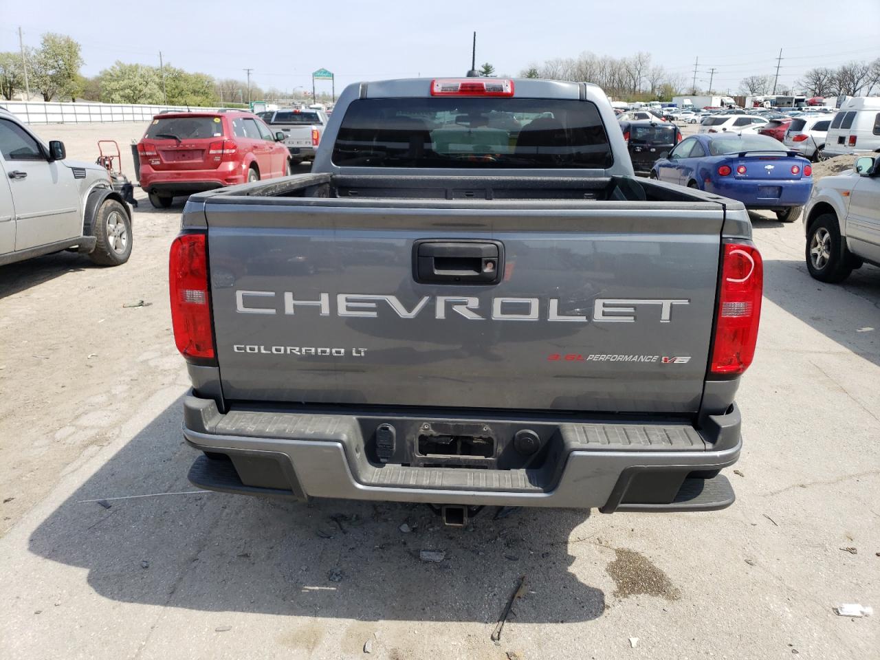 2022 CHEVROLET COLORADO LT VIN:1GCGSCENXN1317056