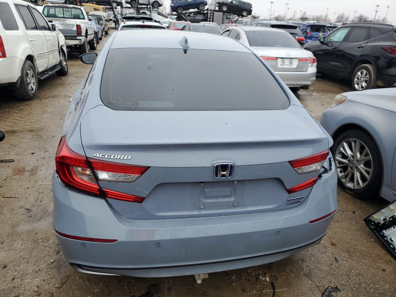 2022 HONDA ACCORD TOURING HYBRID VIN:1HGCV3F91NA014546