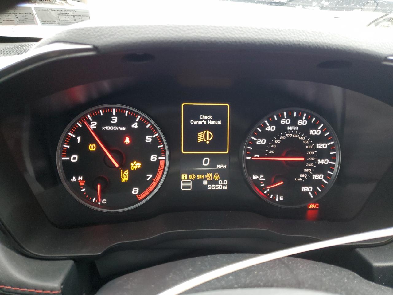 2024 SUBARU WRX LIMITED VIN:JF1VBAN64R9810846