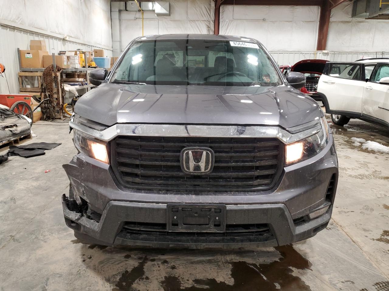 2023 HONDA RIDGELINE RTL VIN:5FPYK3F54PB007988
