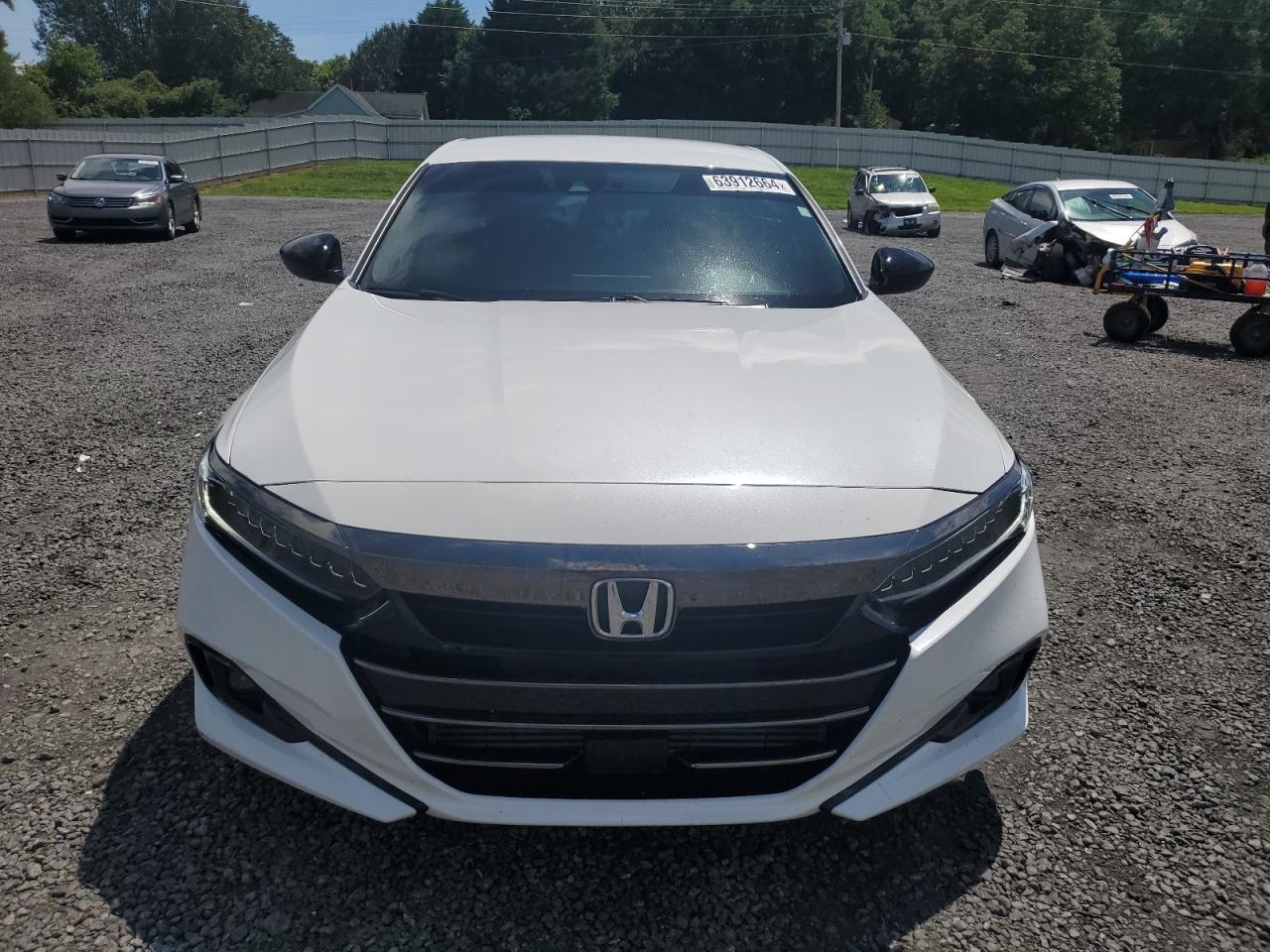 2022 HONDA ACCORD SPORT VIN:1HGCV1F36NA118899