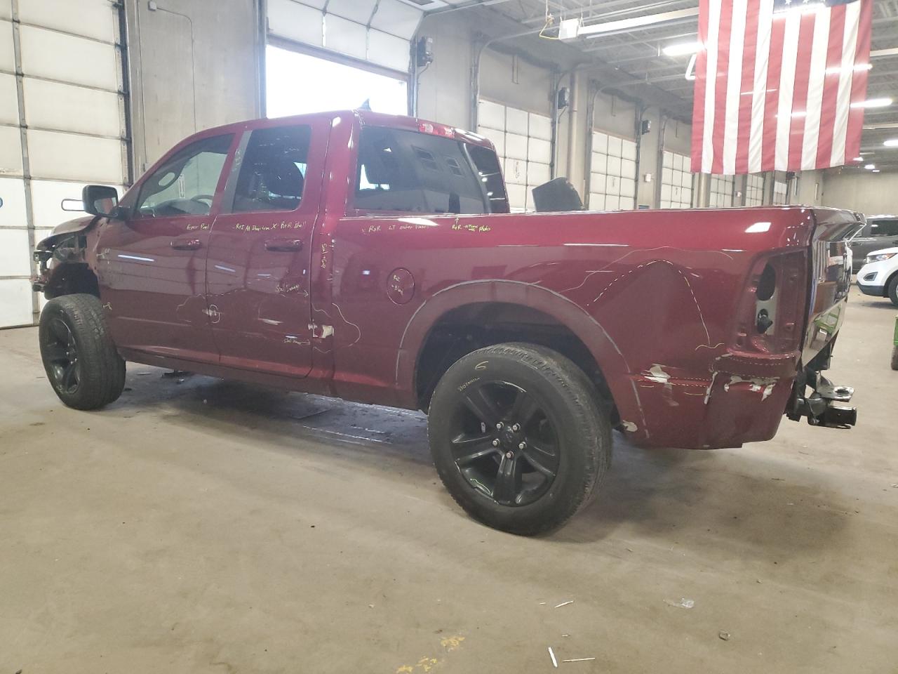 2022 RAM 1500 CLASSIC SLT VIN:1C6RR7GG1NS121132