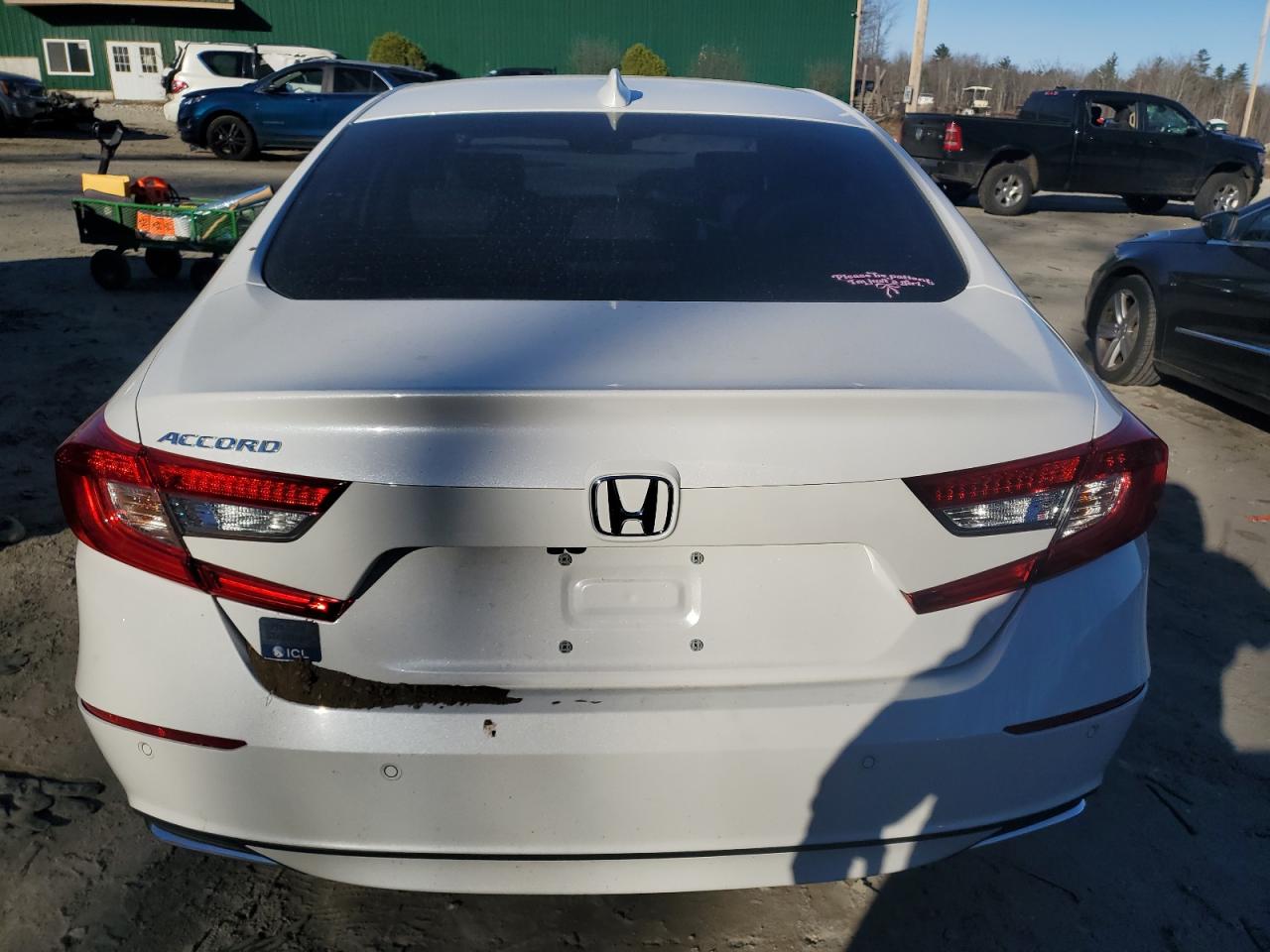 2022 HONDA ACCORD EXL VIN:1HGCV1F54NA009181