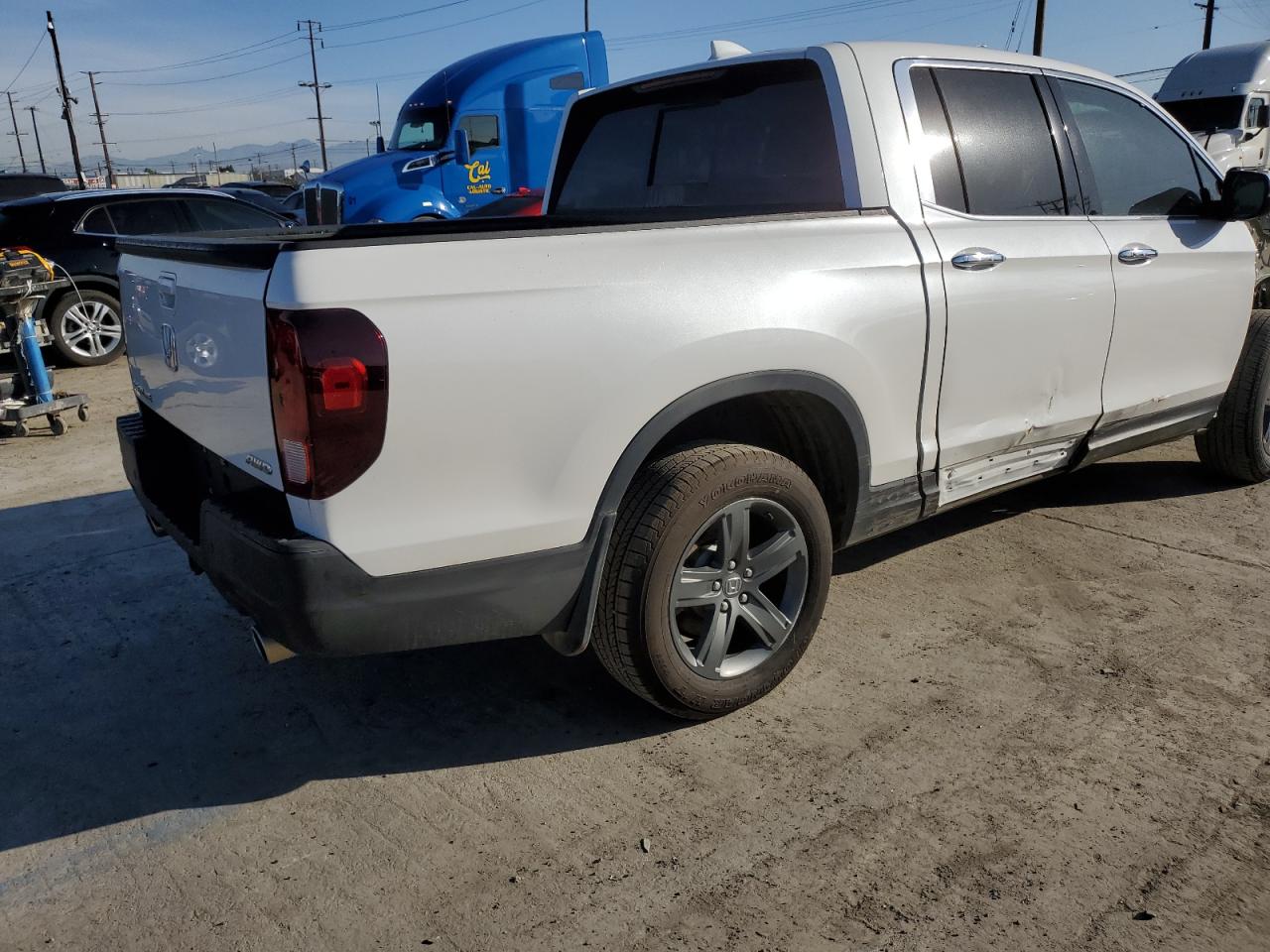 2023 HONDA RIDGELINE RTL-E VIN:5FPYK3F71PB029304