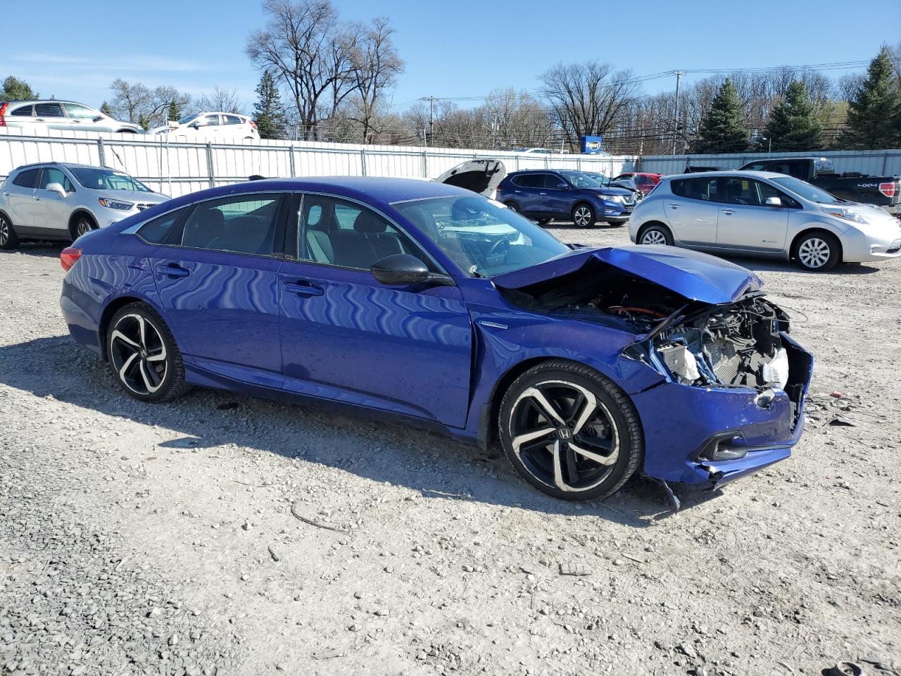 2022 HONDA ACCORD HYBRID SPORT VIN:1HGCV3F23NA032422