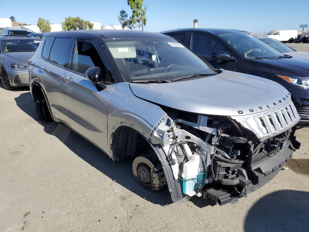 2022 MITSUBISHI OUTLANDER ES VIN:JA4J3TA87NZ018171