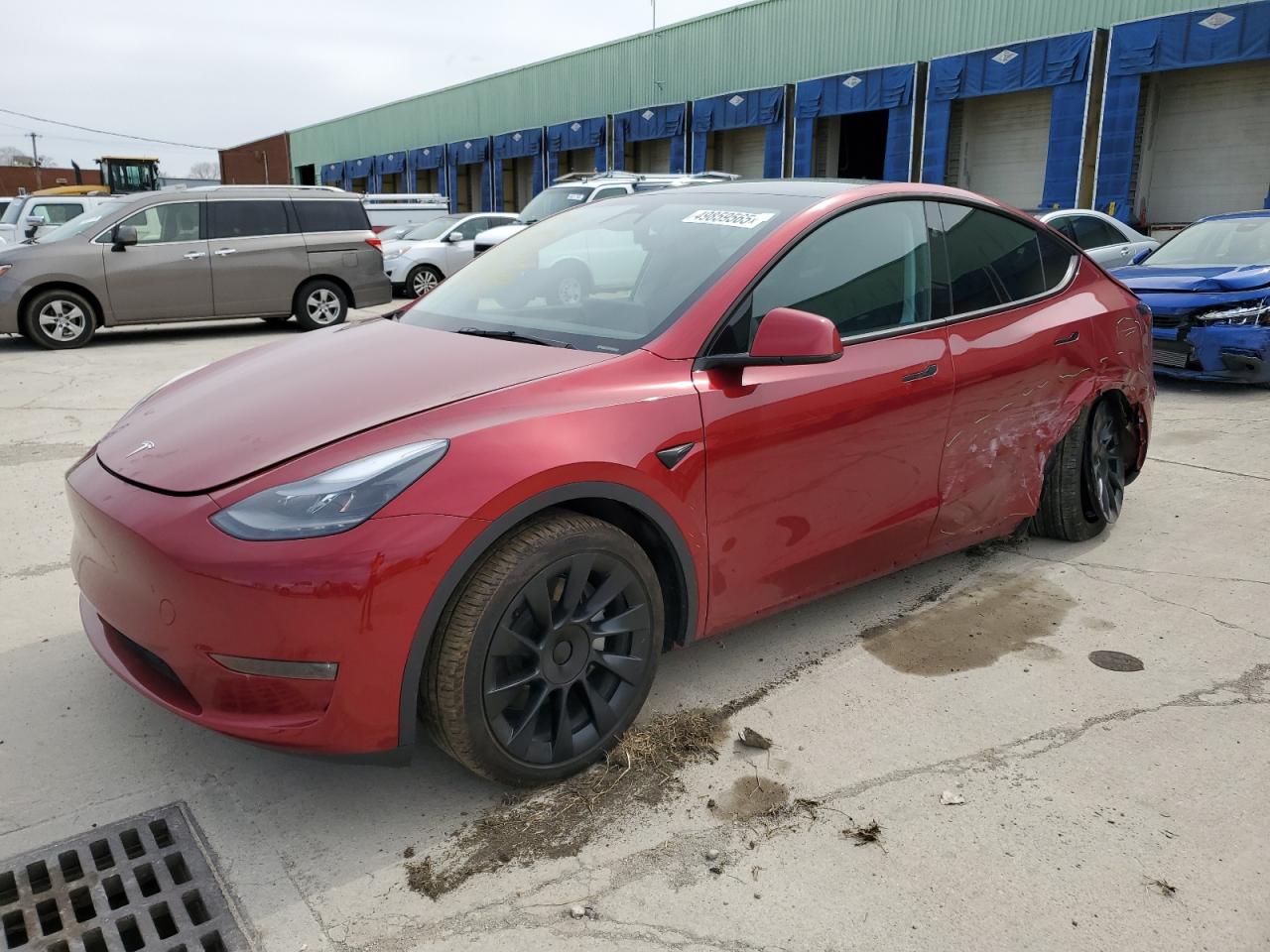 2024 TESLA MODEL Y  VIN:7SAYGDEE9RA228829