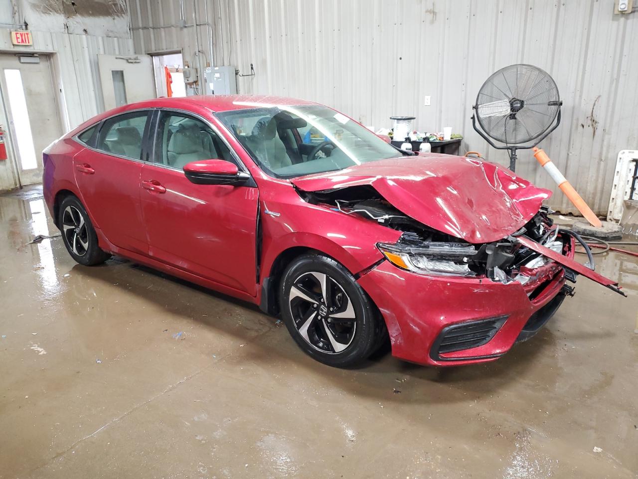 2022 HONDA INSIGHT EX VIN:19XZE4F50NE007693