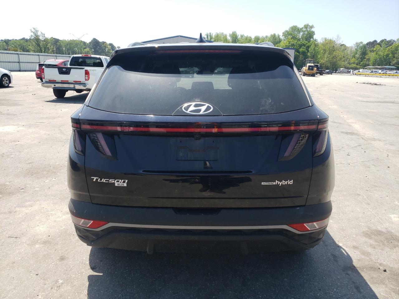 2022 HYUNDAI TUCSON BLUE VIN:KM8JBCA14NU079076