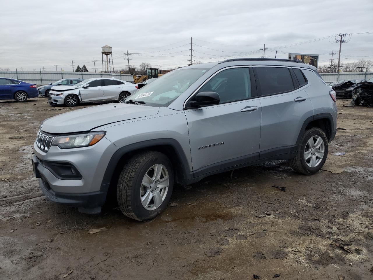 2022 JEEP COMPASS LATITUDE VIN:3C4NJDBB7NT158287