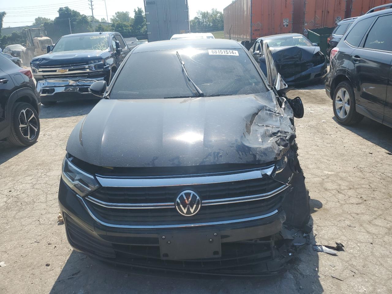 2022 VOLKSWAGEN JETTA SE VIN:3VW7M7BU3NM013838