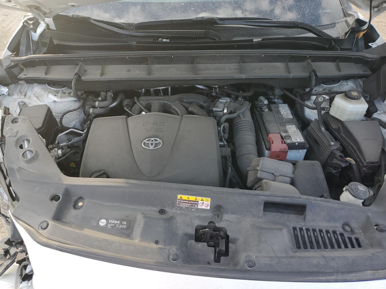 2022 TOYOTA HIGHLANDER XLE VIN:5TDHZRBH6NS176507