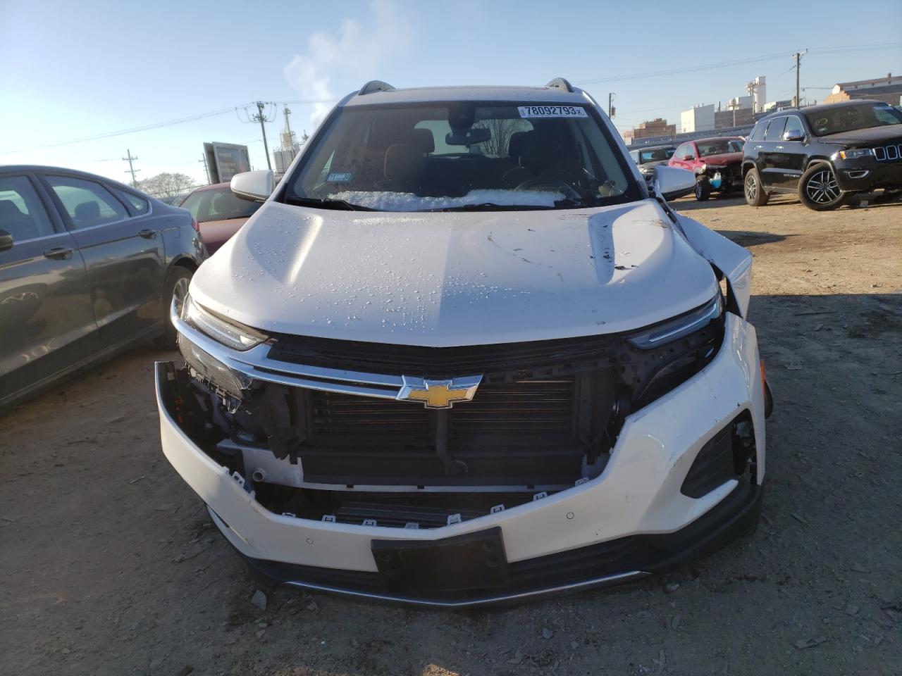 2022 CHEVROLET EQUINOX LT VIN:3GNAXKEV1NL231510