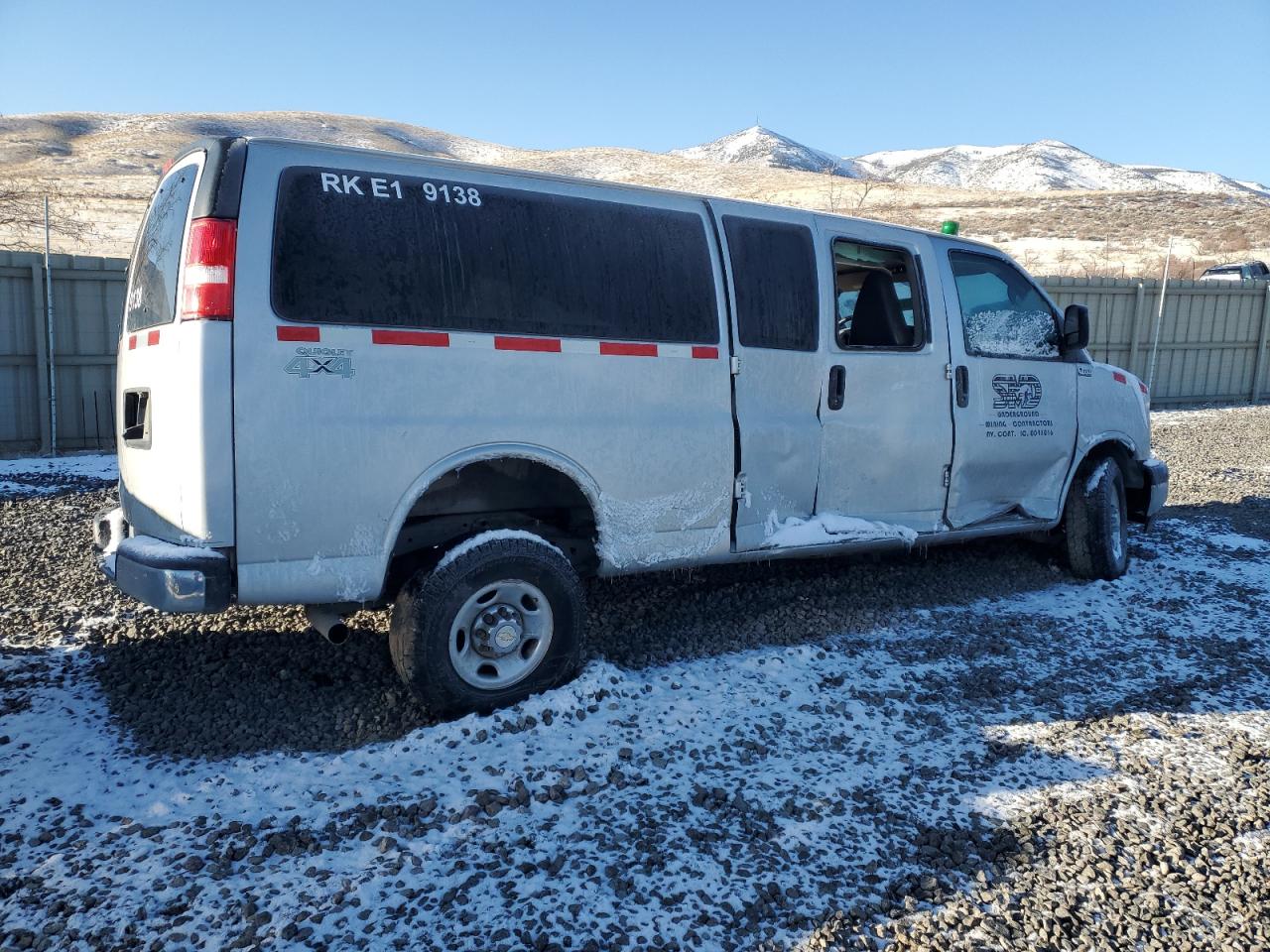 2022 CHEVROLET EXPRESS G3500 LT VIN:1GAZGPF71N1149138