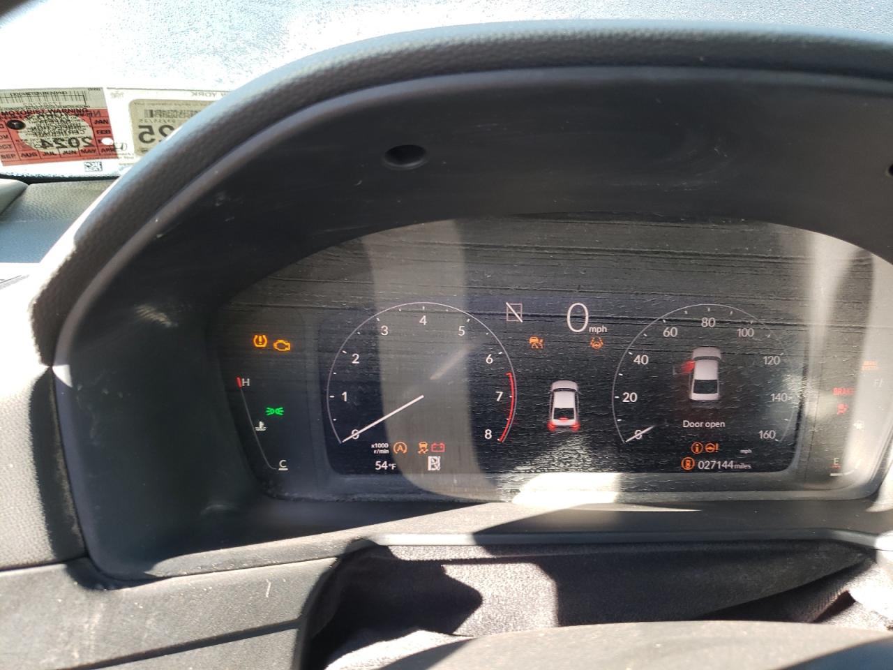 2023 HONDA ACCORD EX VIN:1HGCY1F36PA000135