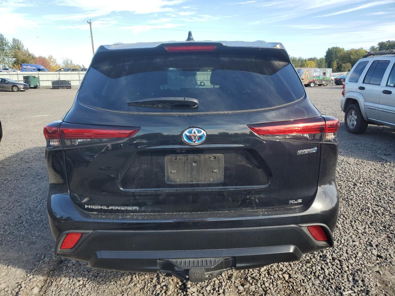 2022 TOYOTA HIGHLANDER HYBRID XLE VIN:5TDABRCH4NS541691