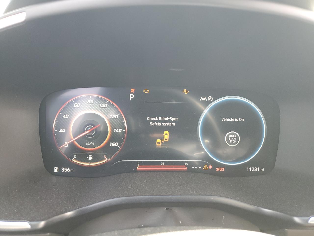 2023 HYUNDAI SANTA FE CALLIGRAPHY VIN:5NMS5DAL8PH633916