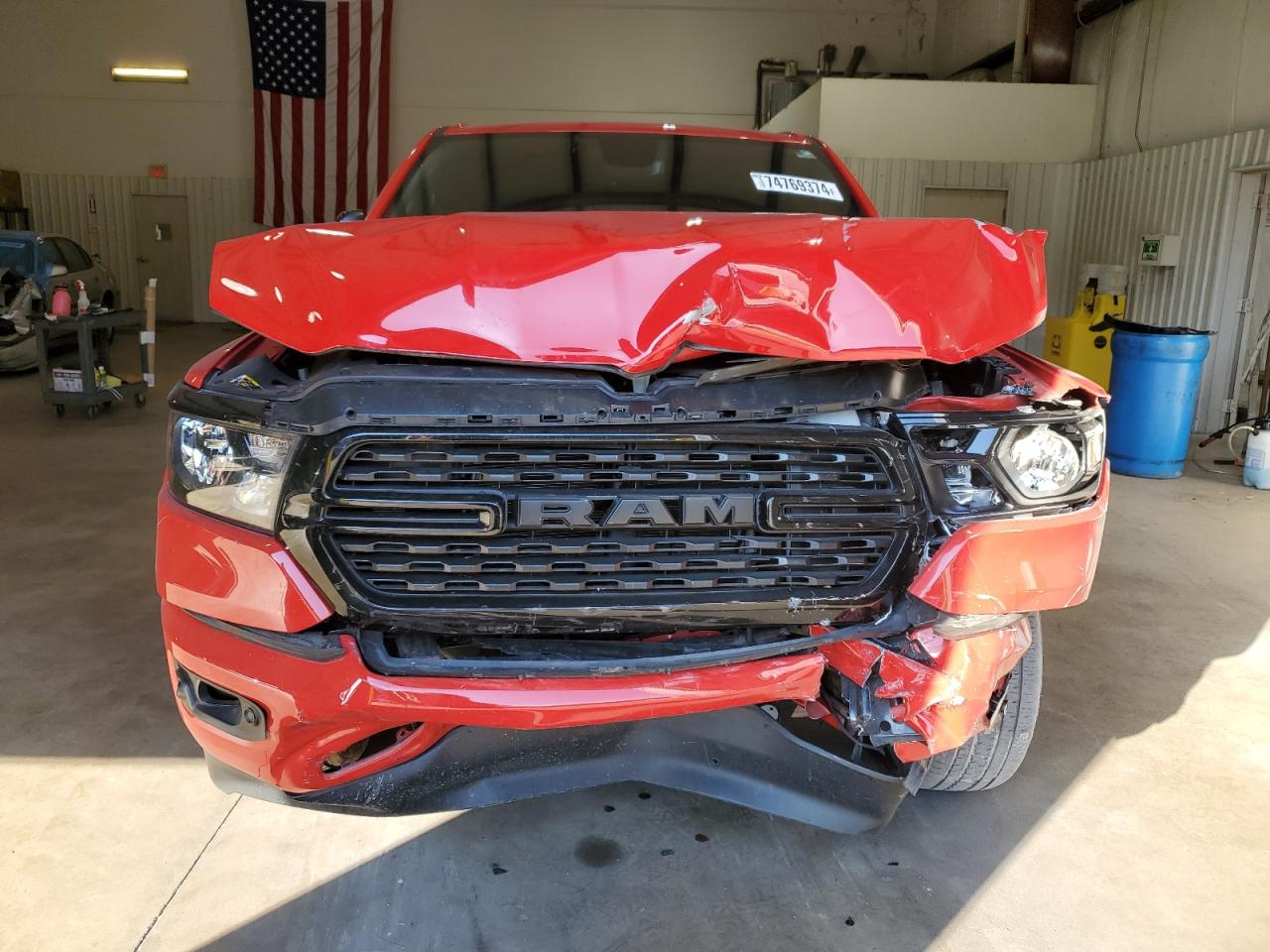 2022 RAM 1500 BIG HORN/LONE STAR VIN:1C6SRFBTXNN141796