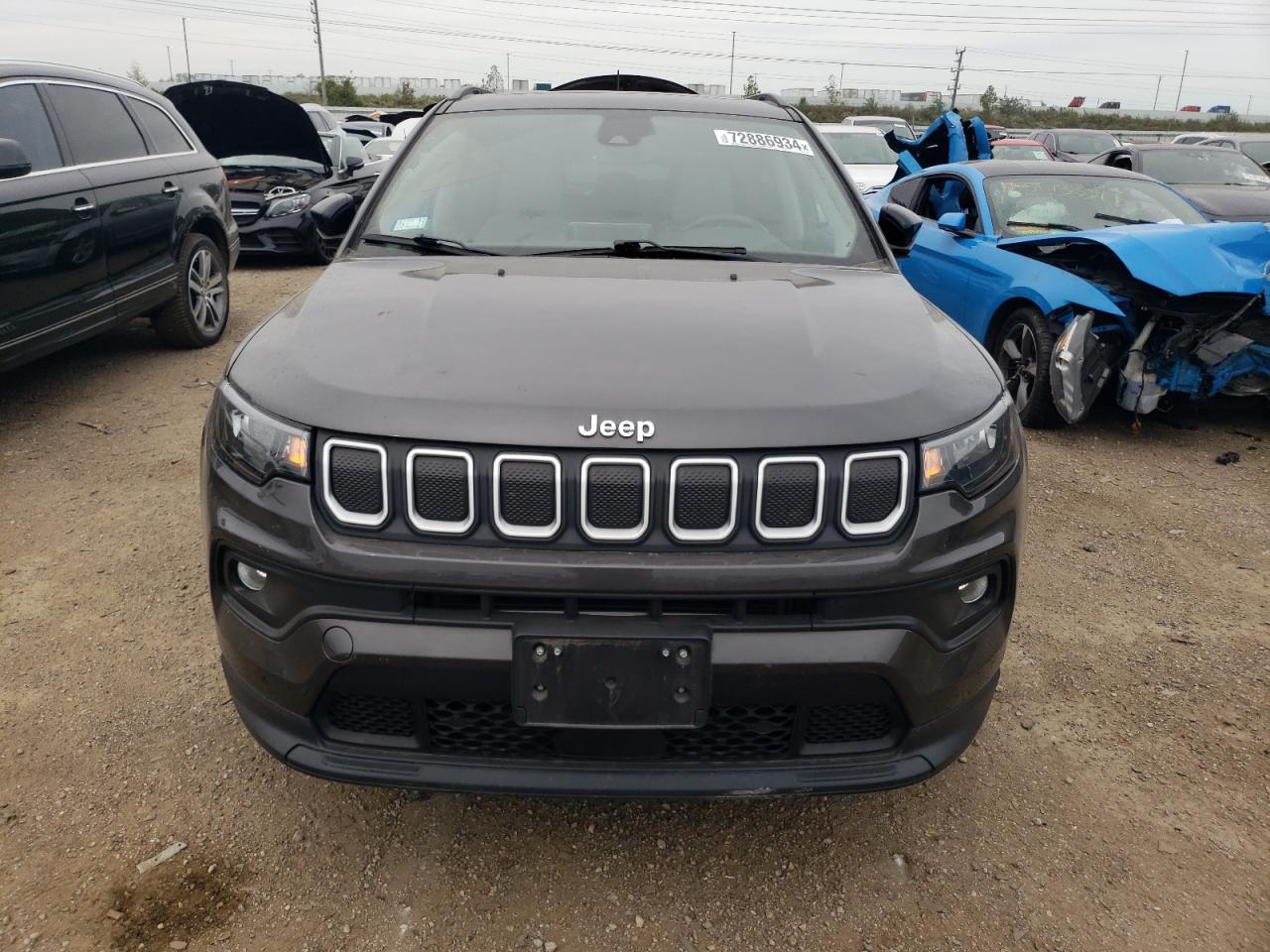 2022 JEEP COMPASS LATITUDE VIN:3C4NJDBB5NT120623