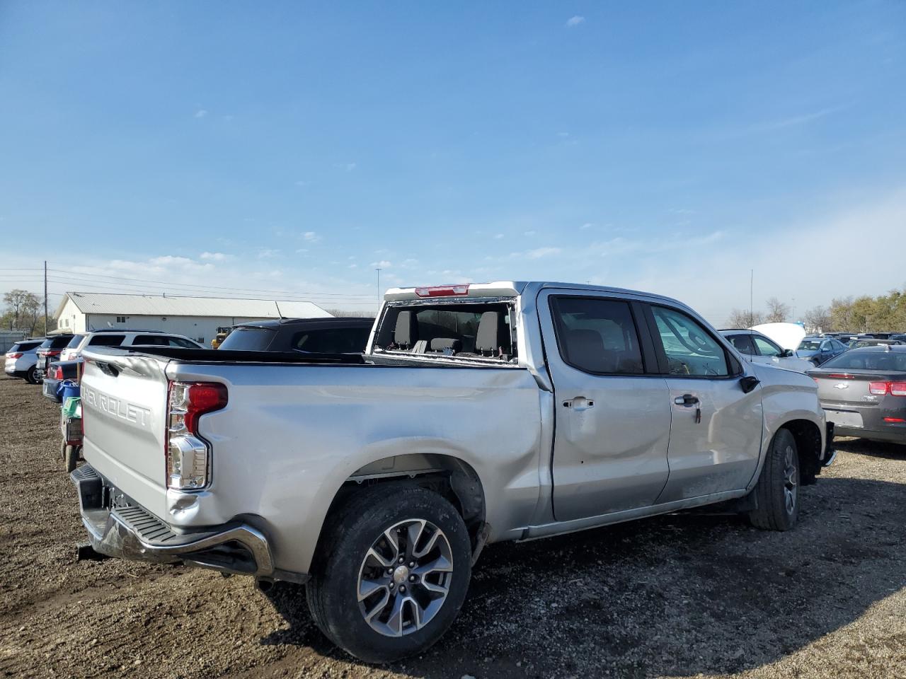 2022 CHEVROLET SILVERADO LTD K1500 LT-L VIN:3GCPYJEKXNG210339