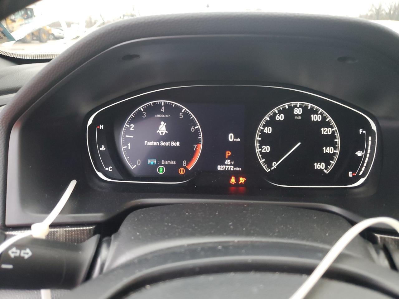 2022 HONDA ACCORD SPORT VIN:1HGCP2F73AA038196