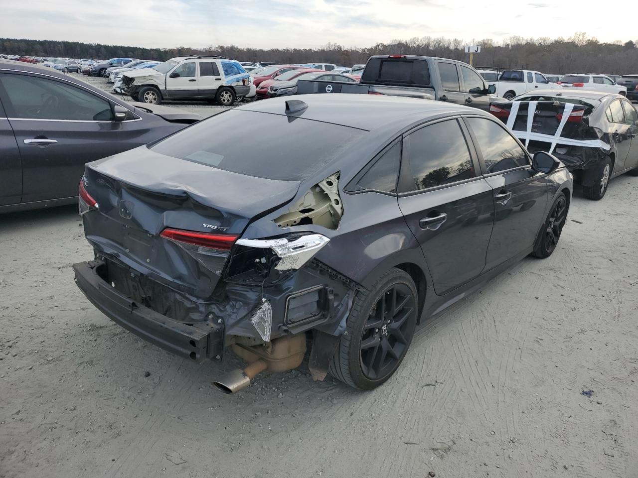 2022 HONDA CIVIC SPORT VIN:2HGFE2F52NH524703