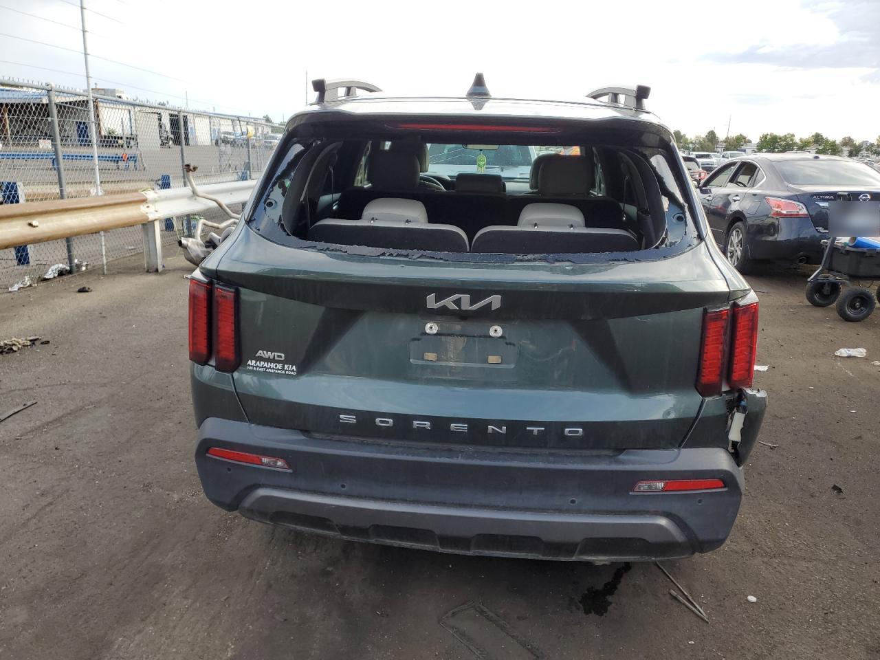 2022 KIA SORENTO S VIN:5XYRLDLC7NG154962