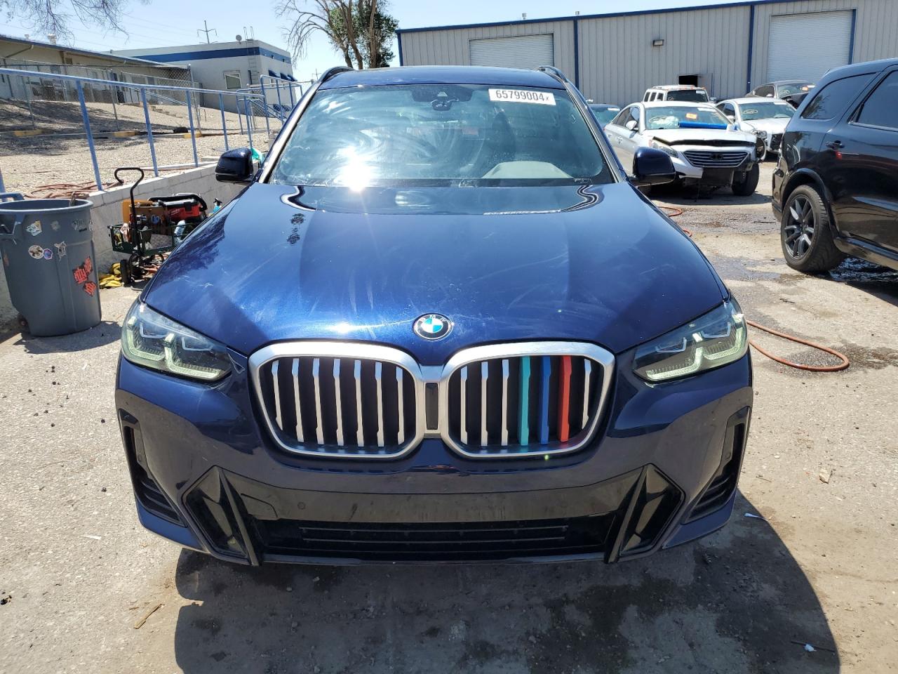 2022 BMW X3 XDRIVE30I VIN:5UX53DP06N9K25941