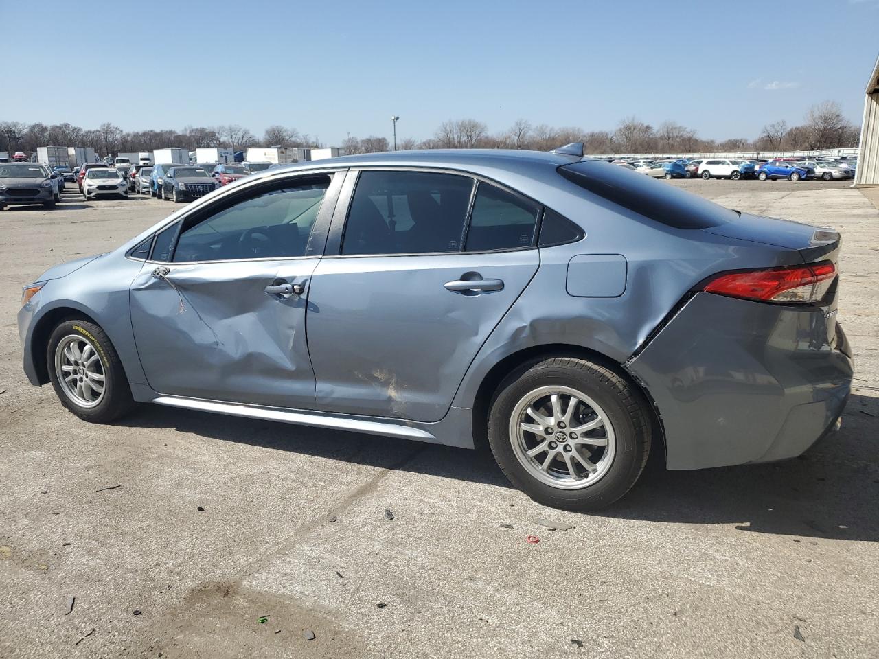 2022 TOYOTA COROLLA LE VIN:JTDEAMDEXNJ055590