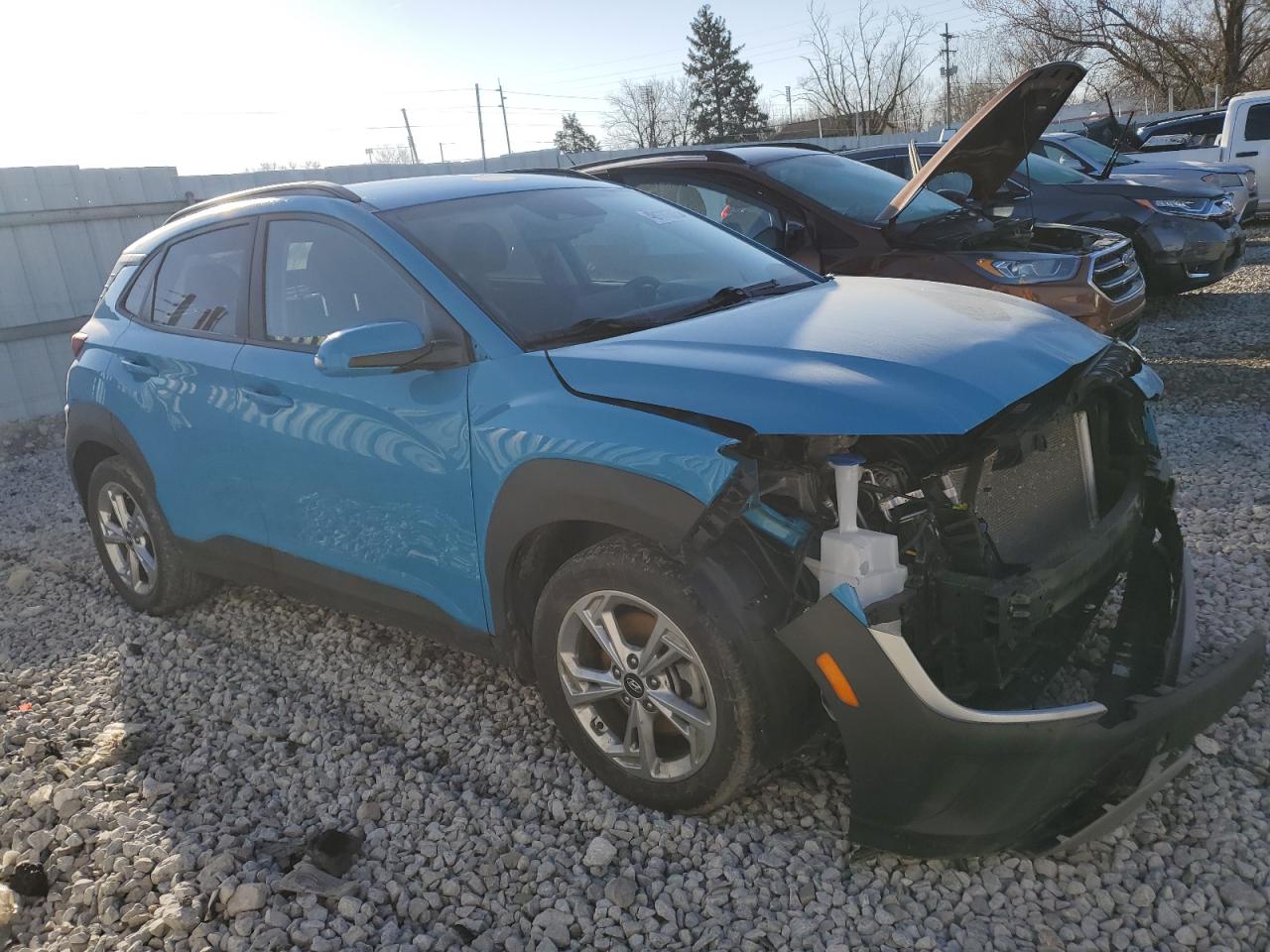 2022 HYUNDAI KONA SEL VIN:KM8K6CAB2NU901746