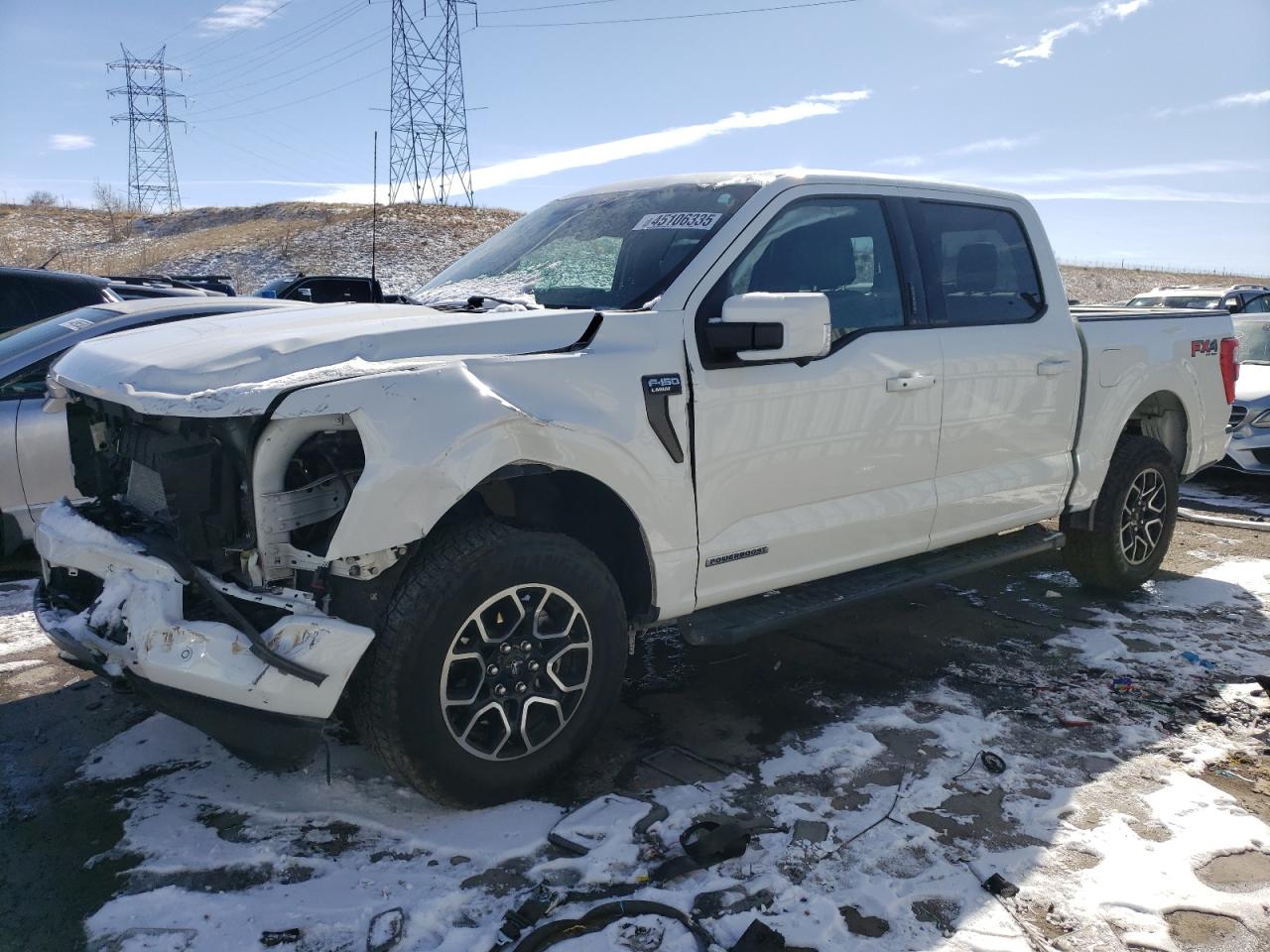 2023 FORD F150 SUPERCREW VIN:1FTFW1ED9PFA15646
