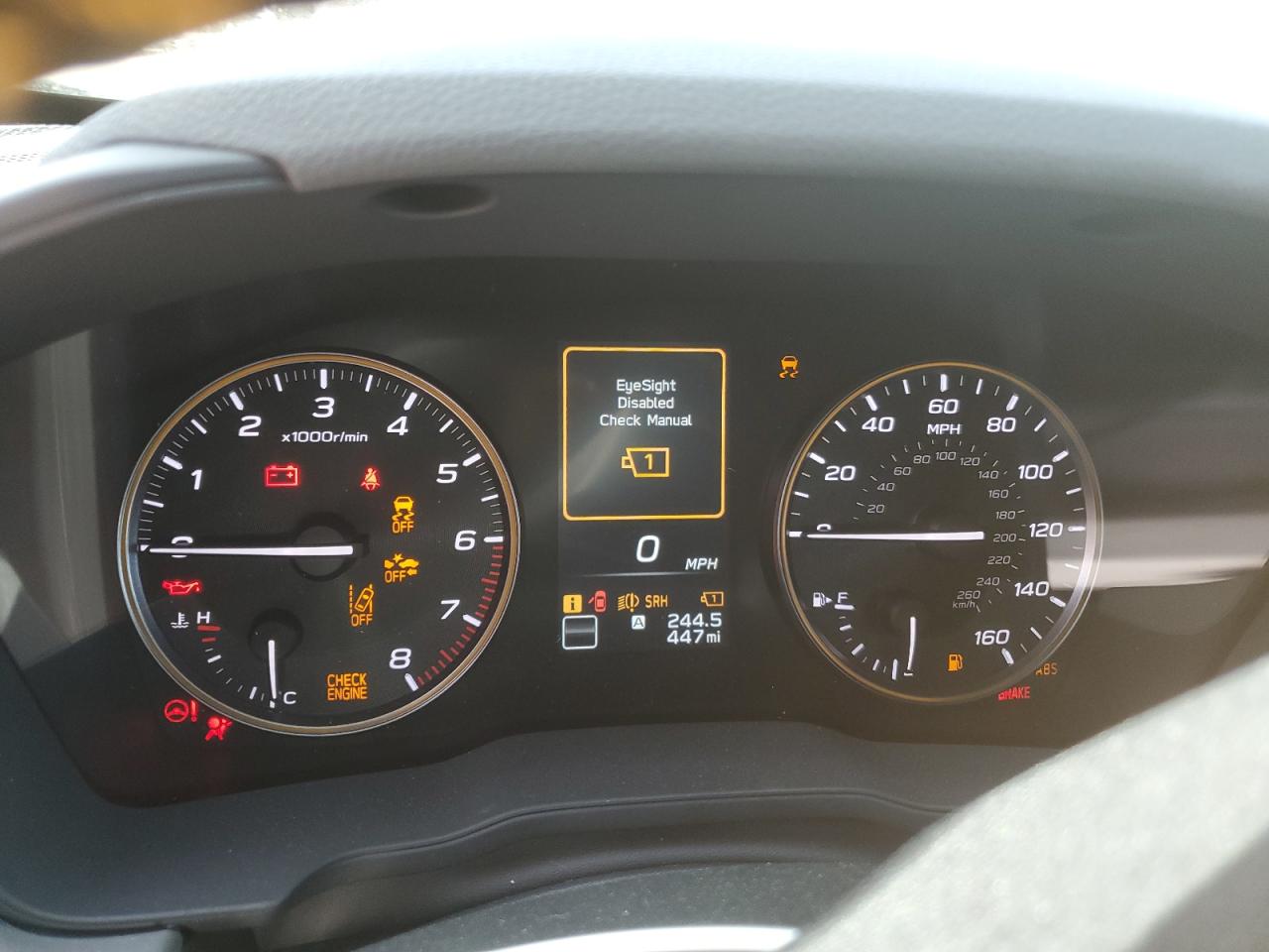 2024 SUBARU CROSSTREK WILDERNESS VIN:4S4GUHU68R3776691