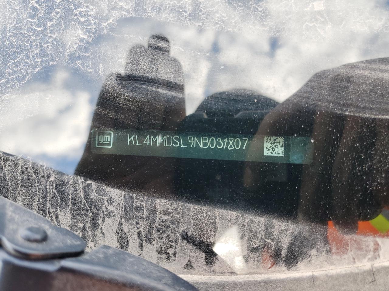 2022 BUICK ENCORE GX SELECT VIN:KL4MMDSL9NB031807