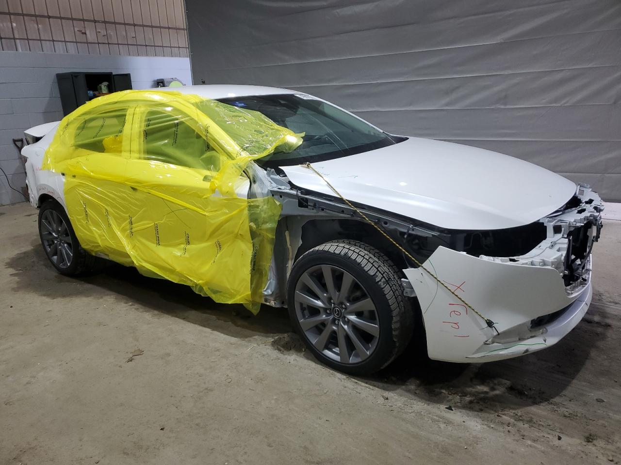 2022 MAZDA 3 SELECT VIN:3MZBPABL5NM315119