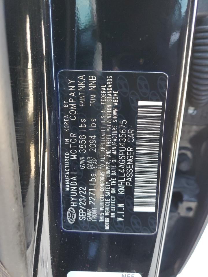 2023 HYUNDAI ELANTRA SE VIN:KMHLL4AG6PU435675