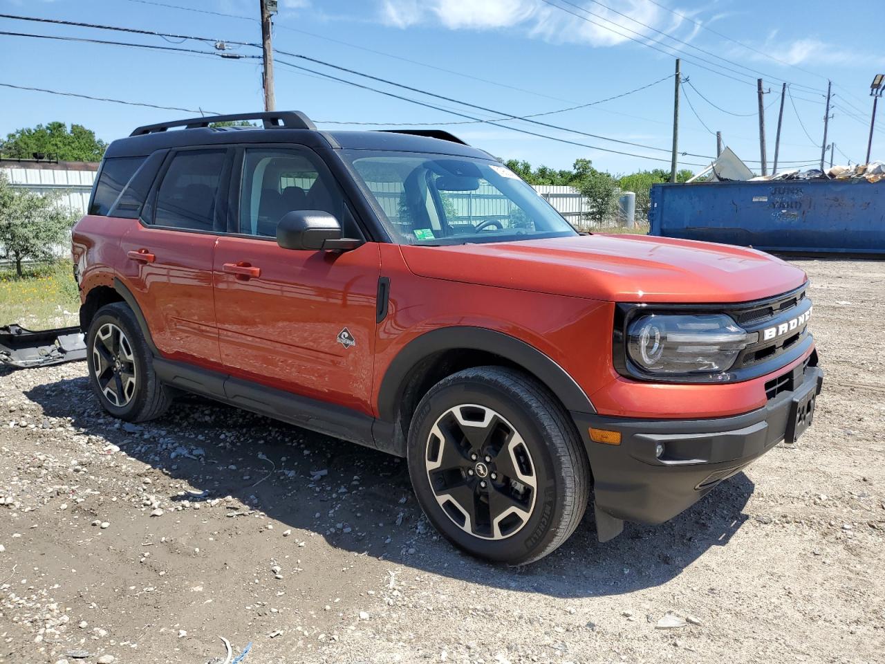 2022 FORD BRONCO SPORT OUTER BANKS VIN:3FMCR9C67NRD10480