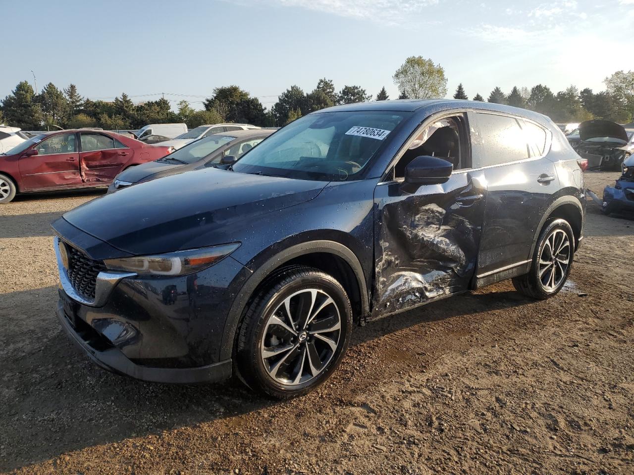 2022 MAZDA CX-5 PREMIUM PLUS VIN:JM3KFBEM6N1625400