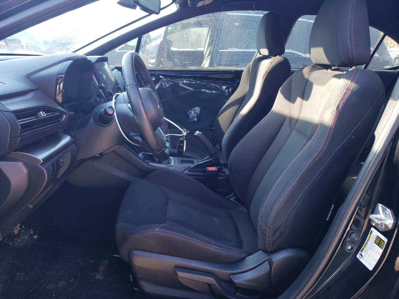 2022 SUBARU WRX PREMIUM VIN:JF1VBAF68N9002895